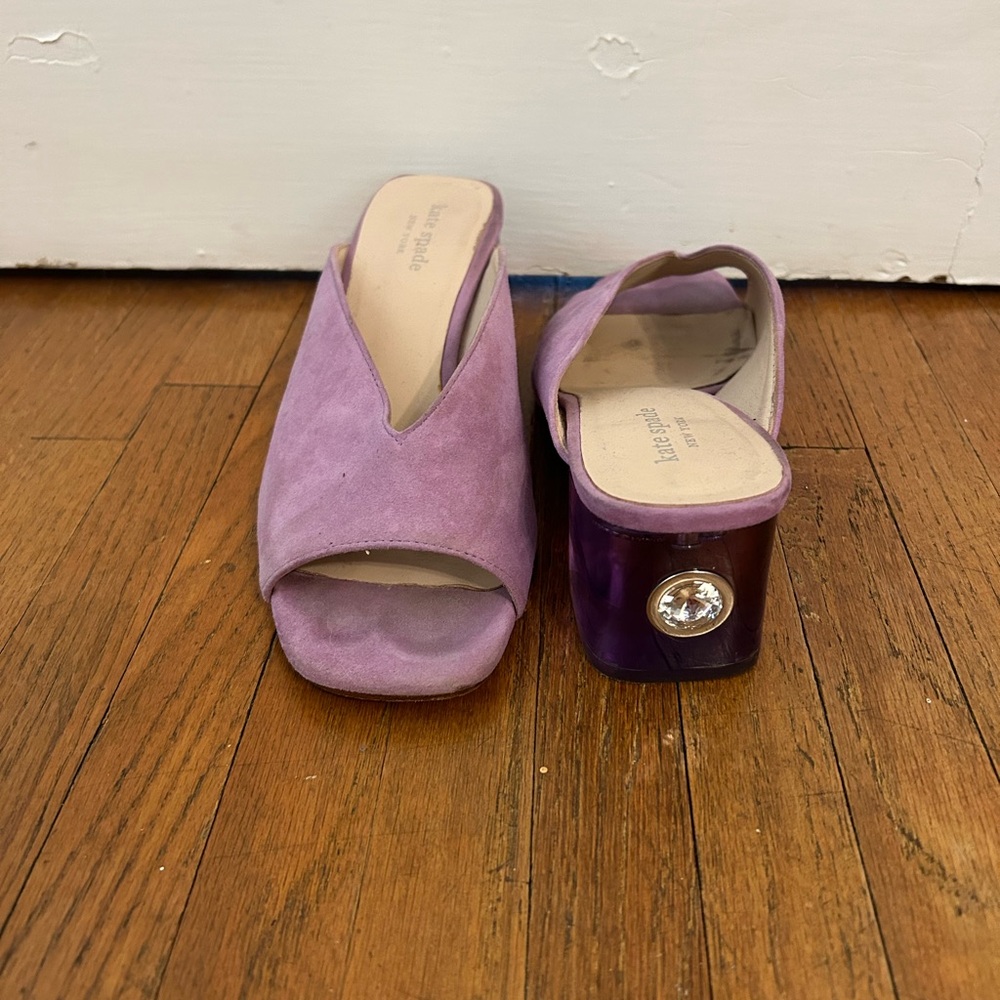 Kate Spade Purple Shoe